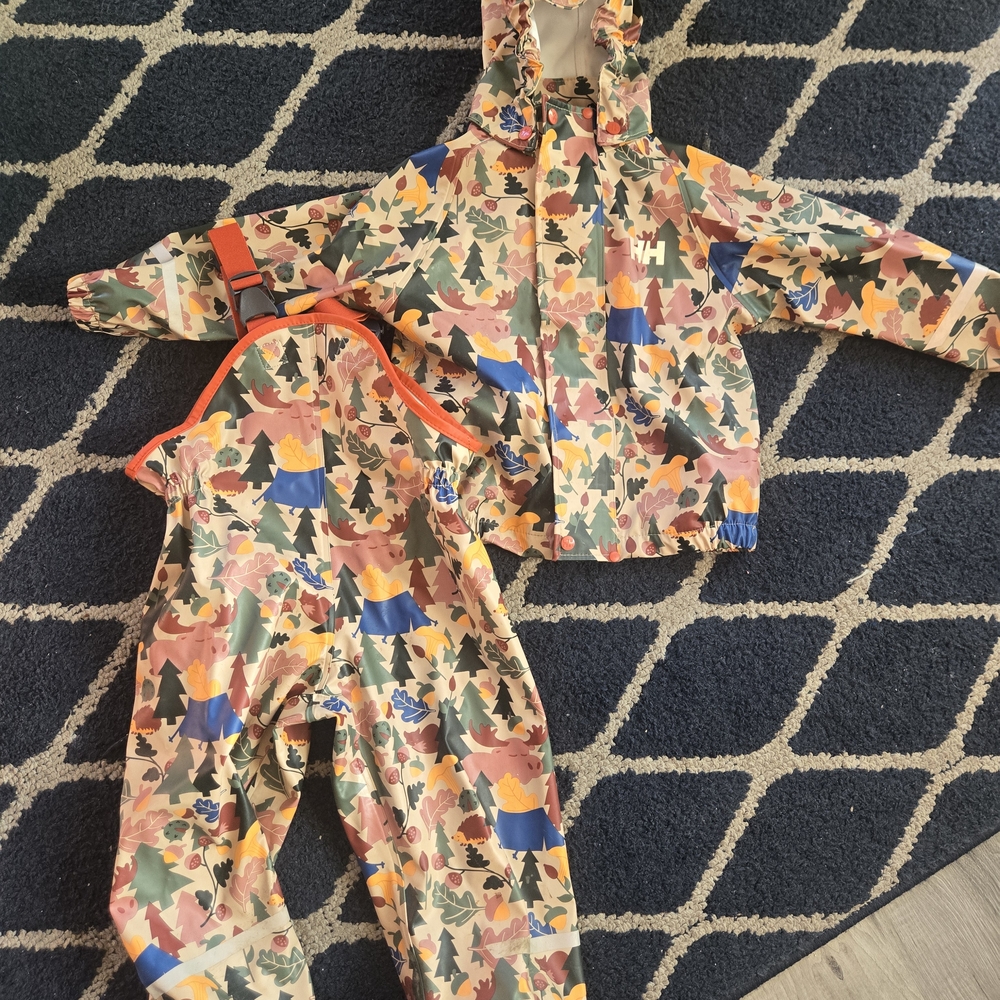 Helly Hansen Kids Raincoat Set - Multicolor